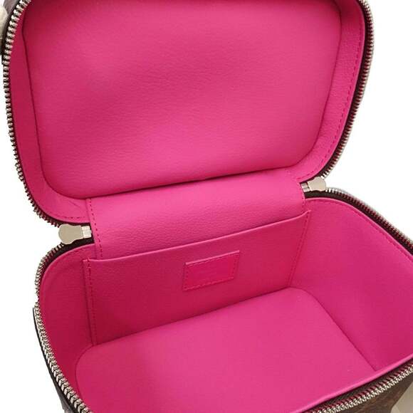 LOUIS VUITTON Authentic Brown Monogram Vanity Bag - Picture 6 of 9